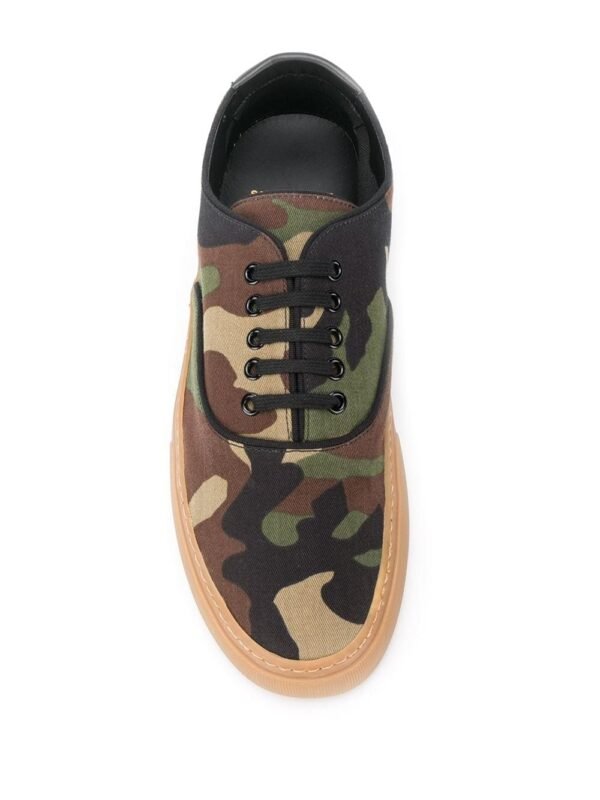 Striped Hi-Top Sneakers - Image 3