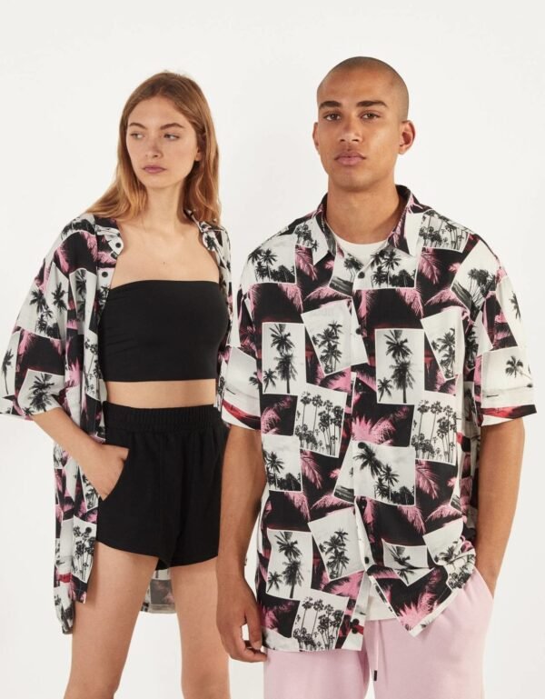 Palm Tree Print Shirt - Image 2